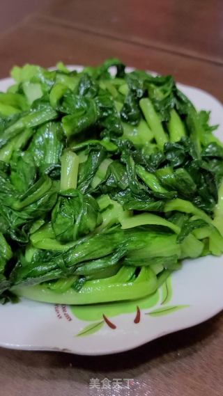 素炒青菜的做法步骤：4