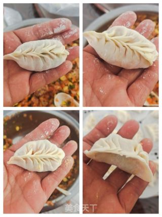 猪肉胡萝卜玉米饺子的做法步骤：12