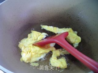 鸡蛋牛心菜炒荞麦粑粑的做法步骤：5