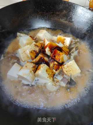 鱼头焖豆腐的做法步骤：10