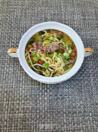 酸菜牛肉面的做法步骤：17