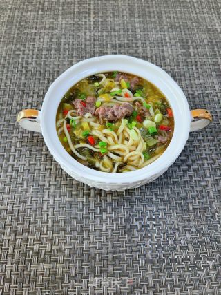 酸菜牛肉面的做法步骤：18