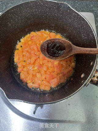 番茄牛肉面的做法步骤：11