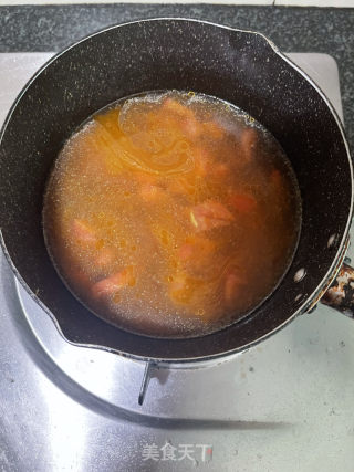 番茄牛肉面的做法步骤：13