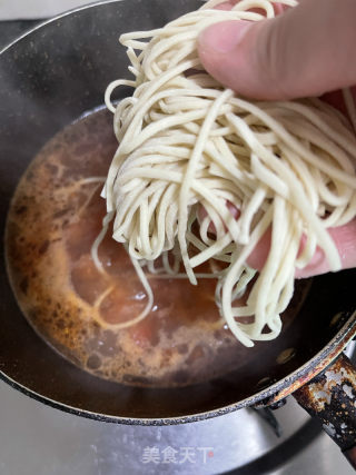 番茄牛肉面的做法步骤：14