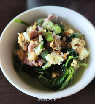 艾叶肉丝汤的做法步骤：8