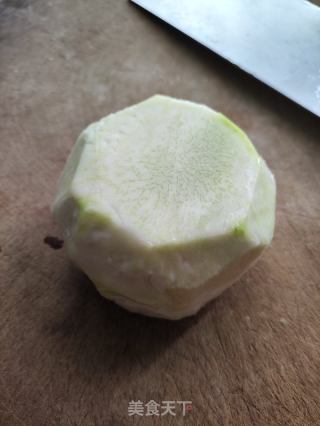 酸辣芥兰头的做法步骤：1