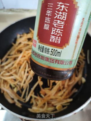 酸辣芥兰头的做法步骤：6