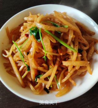 酸辣芥兰头的做法步骤：8