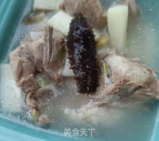 龙骨海参炖山药的做法步骤：10