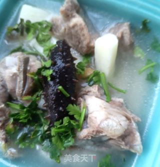 龙骨海参炖山药的做法步骤：12