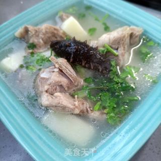 龙骨海参炖山药的做法步骤：13