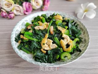 油豆腐炒青菜的做法