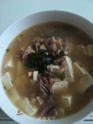 牛肉炖豆腐的做法