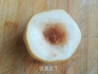 贝母蒸梨的做法步骤：2