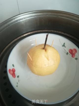 贝母蒸梨的做法步骤：5