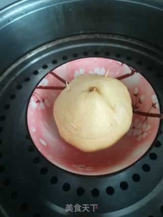 贝母蒸梨的做法步骤：6