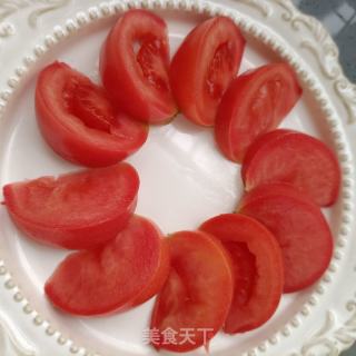 蜂蜜拌双色番茄的做法步骤：3