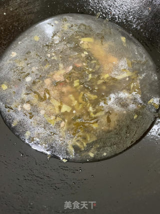 酸菜肉沫汤面的做法步骤：9