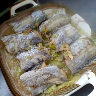 蒸带鱼的做法步骤：14