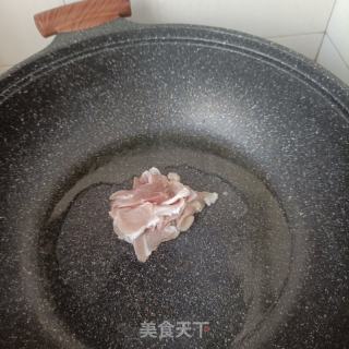 金华火腿炒雷笋的做法步骤：9