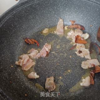 金华火腿炒雷笋的做法步骤：11