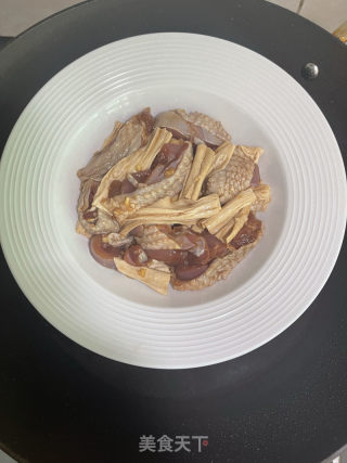 腐竹蒸鸡的做法步骤：10