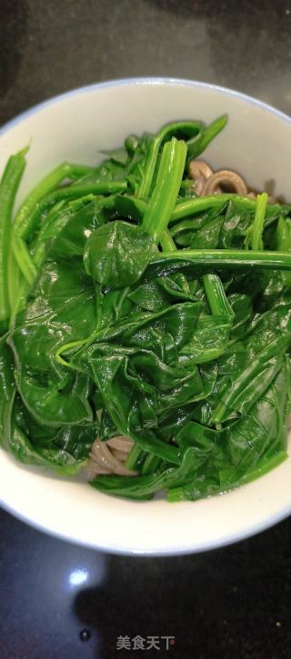 芝麻酱拌荞麦面的做法步骤：2