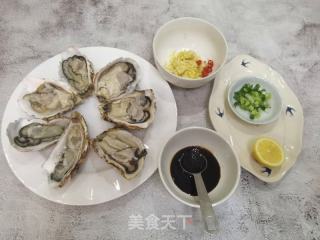 减脂美容快手菜/蒜蓉烤生蚝的做法步骤：4