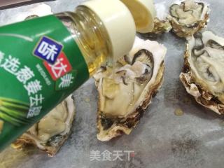 减脂美容快手菜/蒜蓉烤生蚝的做法步骤：5
