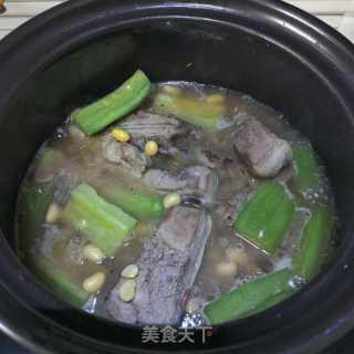 苦瓜黄豆排骨煲的做法步骤：14