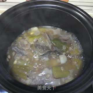 苦瓜黄豆排骨煲的做法步骤：15