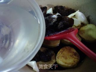 黑木耳茭白烧圆素鸡的做法步骤：9