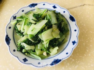 蒜香小白菜的做法步骤：8