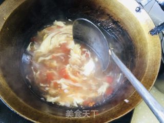 西红柿鸡蛋汤的做法步骤：9
