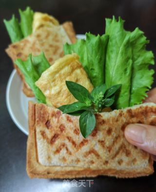 布袋三文治的做法步骤：9