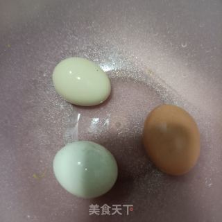 虾酱韭菜炒鸡蛋的做法步骤：3