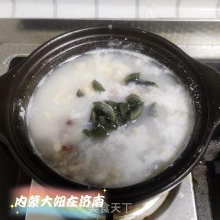 皮蛋瘦肉粥的做法步骤：7