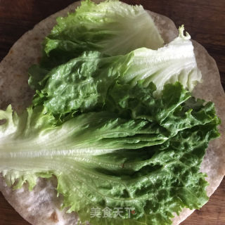 全麦鸡蛋卷饼的做法步骤：5