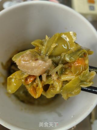 青椒肥肠拌河粉的做法步骤：7