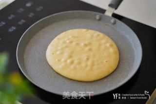 奶油樱花可丽卷 | 零基础????成功的做法步骤：5