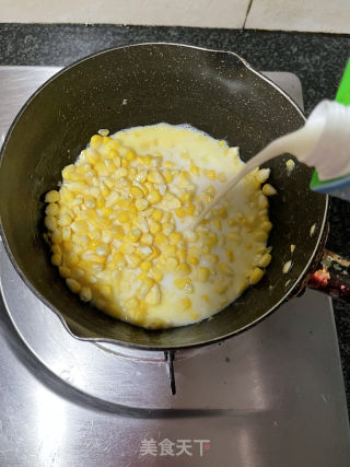 奶香玉米的做法步骤：6