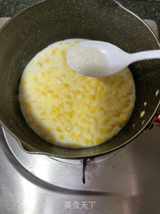 奶香玉米的做法步骤：7