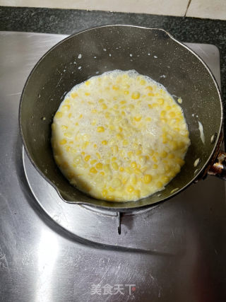 奶香玉米的做法步骤：8