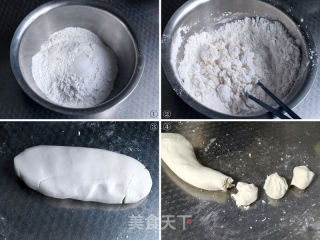 花式咸菜肉塌饼的做法步骤：6