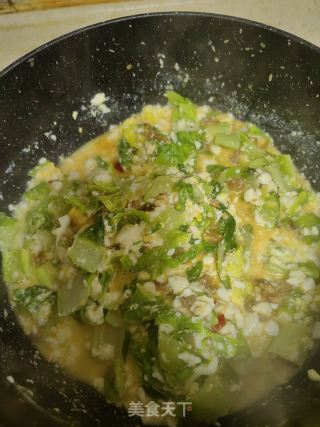 鸡蛋豆腐白菜羹的做法步骤：9