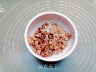 葱香腊肉发面大饼的做法步骤：4