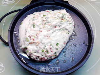葱香腊肉发面大饼的做法步骤：11