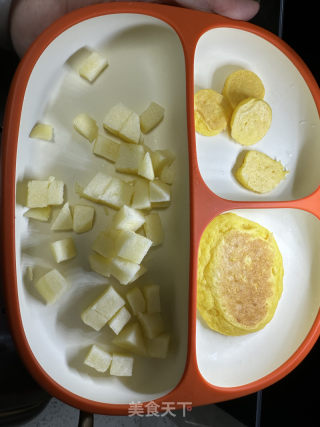 山药鸡蛋饼的做法步骤：7