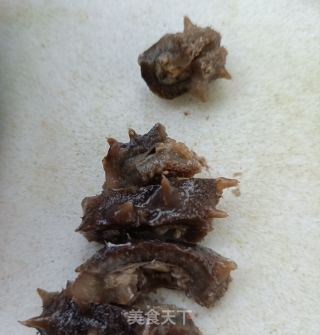 海参煎蛋拌黄瓜木耳的做法步骤：4